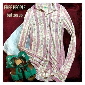 🌸Free People Button Up🌸